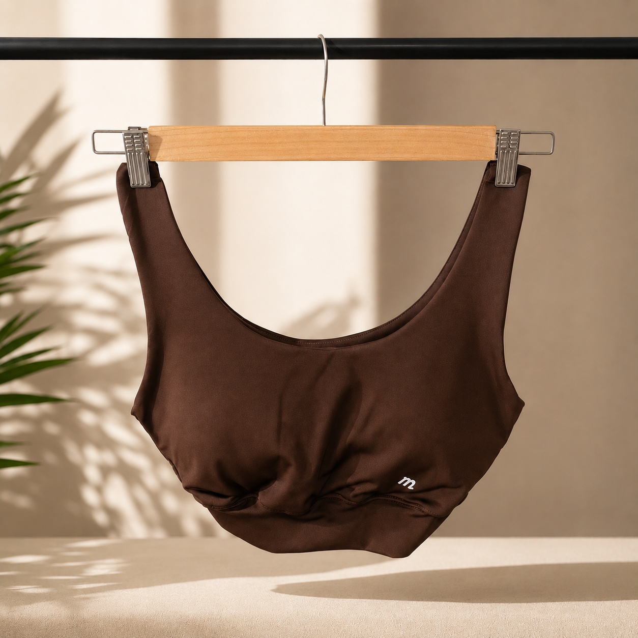 Brown Sports Bra