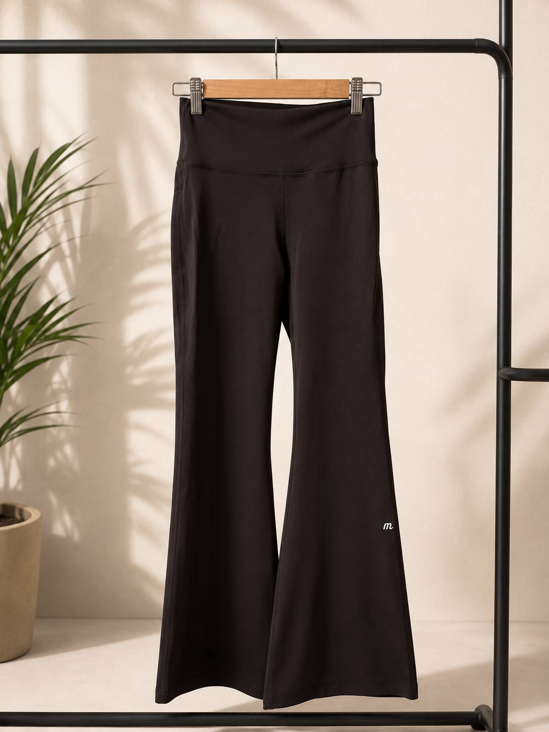 Brown Flared Pants