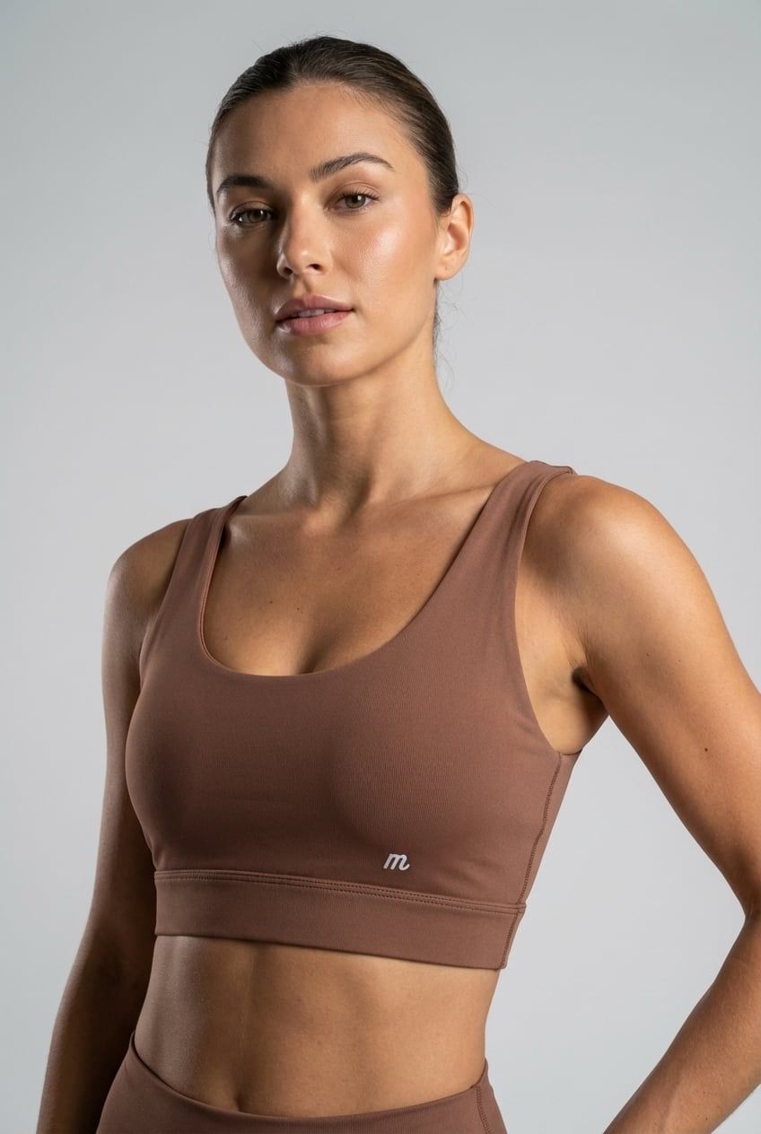 Mocha Sports Bra