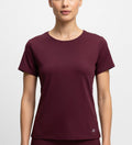 Burgundy Daily Active Tee